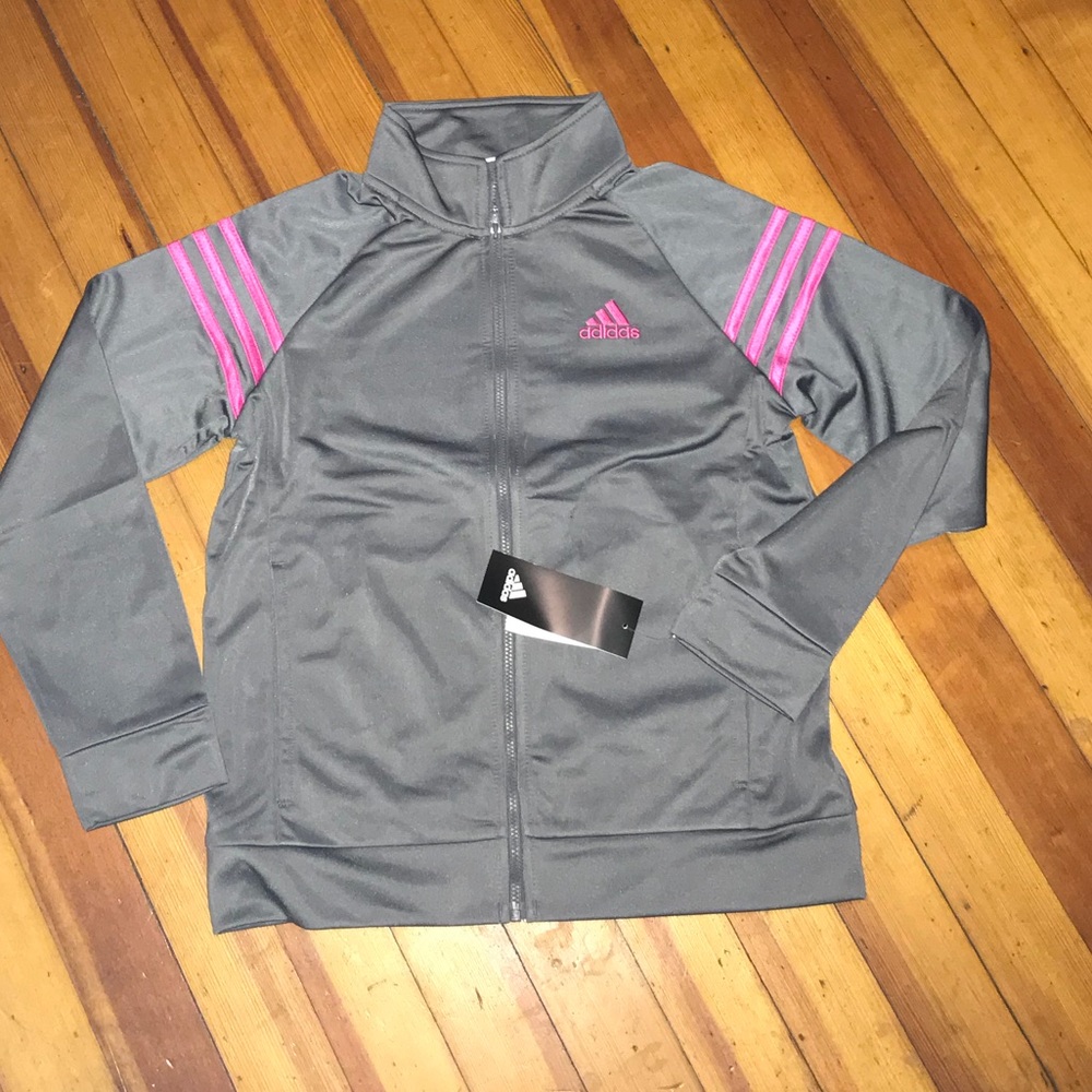 Adidas jacket , Girls Large , Brand New
